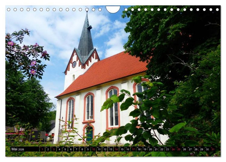 Produktbild: Osterholz-Scharmbeck im Teufelsmoor (Wandkalender 2026 DIN A4 quer), CALVENDO Monatskalender