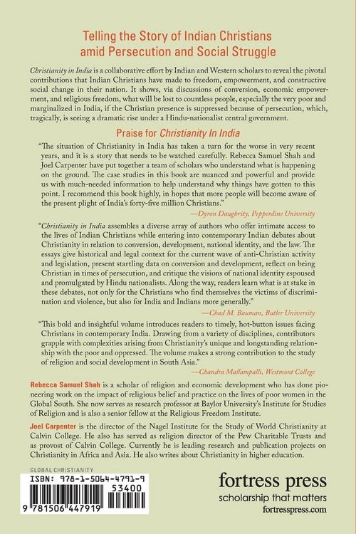 Produktbild: Shah, R: Christianity in India