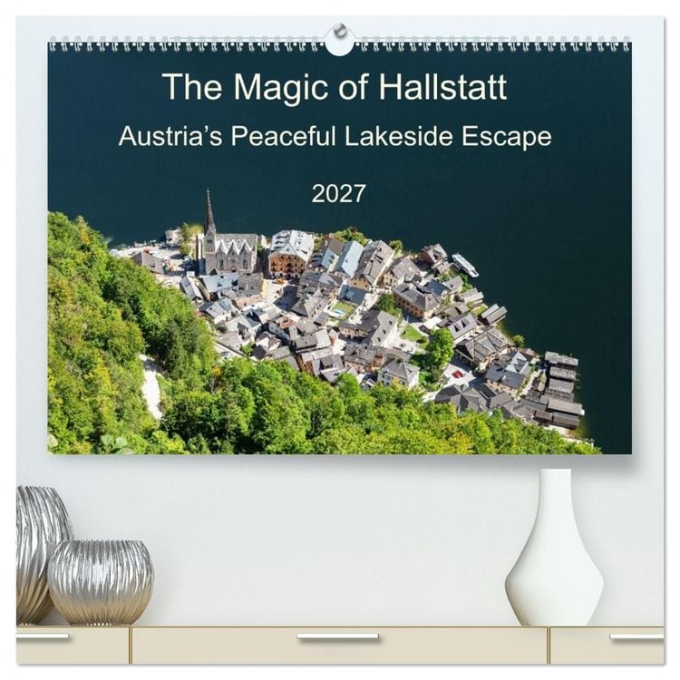 Produktbild: The Magic of Hallstatt (High Quality Premium Wall Calendar 2027 DIN A2 landscape),CALVENDO 12 Month Wall Calendar