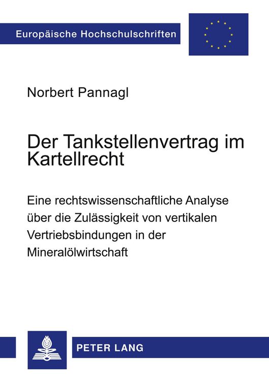 Produktbild: Der Tankstellenvertrag im Kartellrecht