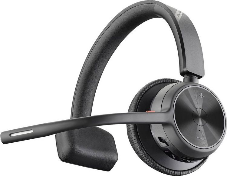 Produktbild: HP Poly VOYAGER 4310 UC On Ear Headset Bluetooth&reg; Mono Schwarz Mikrofon-Rauschunterdr&uuml;ckung, Noise Cancelling Mikrofon-Stummschaltung Telefon