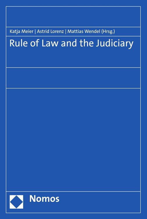 Produktbild: Rule of Law and the Judiciary