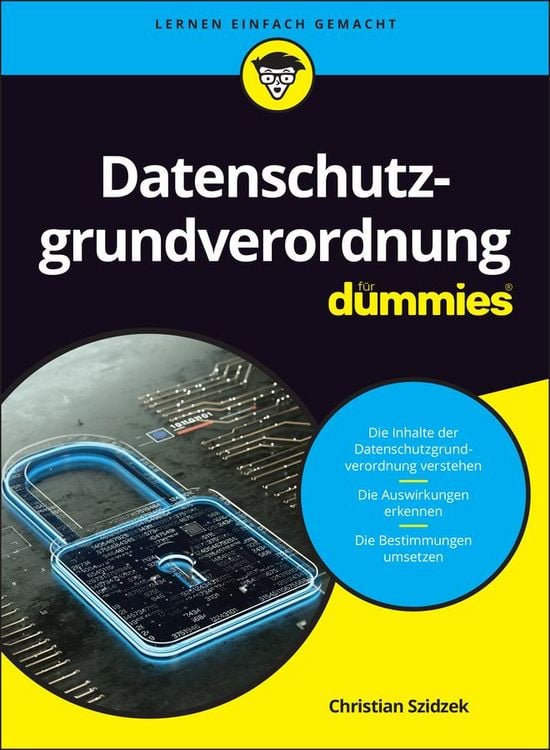 Produktbild: Datenschutzgrundverordnung für Dummies