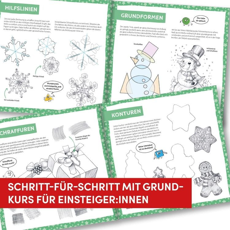 Produktbild: Die Kunst des Zeichnens f&uuml;r Kinder Adventskalender