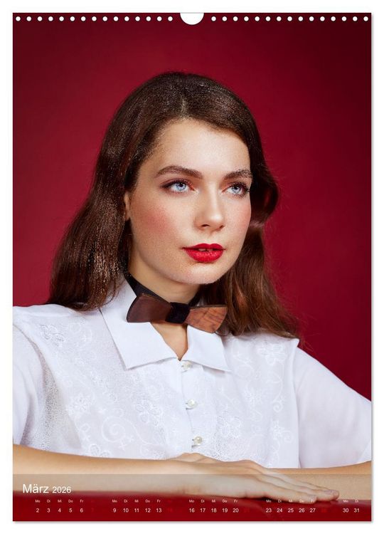 Produktbild: Beauty Faces - Photos by Michael Allmaier (Wandkalender 2026 DIN A3 hoch), CALVENDO Monatskalender