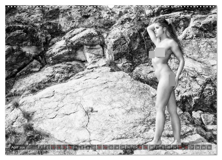 Produktbild: Girls and Nature (hochwertiger Premium Wandkalender 2026 DIN A2 quer), Kunstdruck in Hochglanz