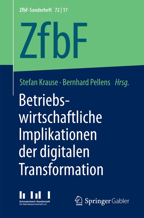 Produktbild: Betriebswirtschaftliche Implikationen der digitalen Transformation