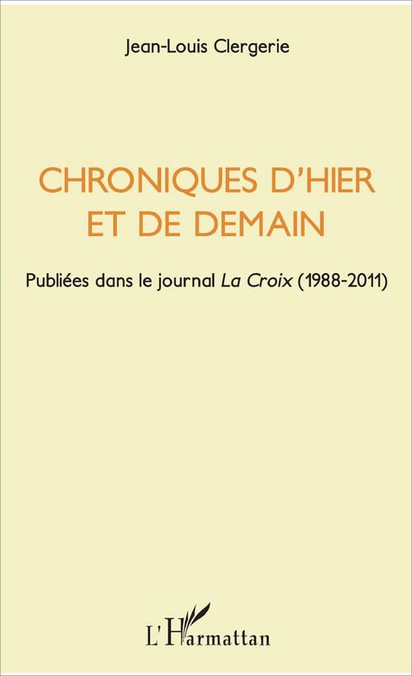 Produktbild: Chroniques d'hier et de demain