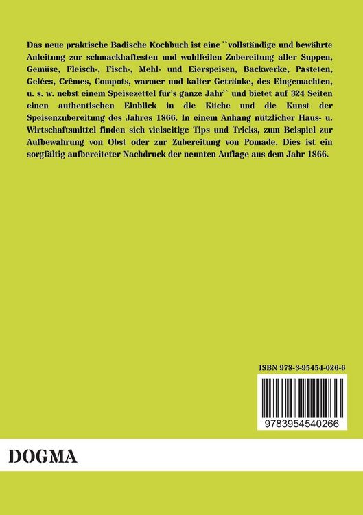 Produktbild: Neues praktisches Badisches Kochbuch