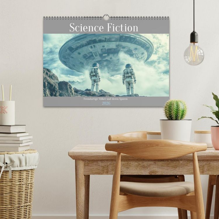 Produktbild: Science Fiction - Fremdartige V&ouml;lker und deren Spuren (Wandkalender 2026 DIN A3 quer), CALVENDO Monatskalender