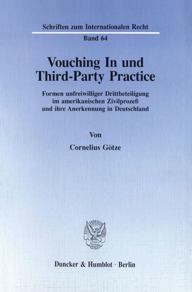 Produktbild: Vouching In und Third-Party Practice.