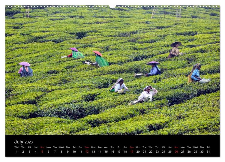 Produktbild: India - Magical Cities and Landscapes (High Quality Premium Wall Calendar 2026 DIN A2 landscape),CALVENDO 12 Month Wall Calendar
