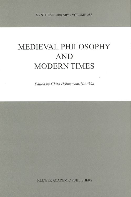 Produktbild: Medieval Philosophy and Modern Times