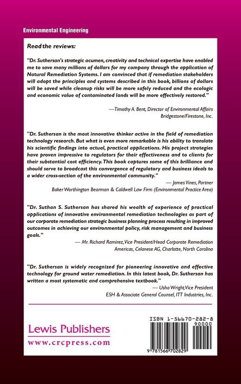 Produktbild: Natural and Enhanced Remediation Systems