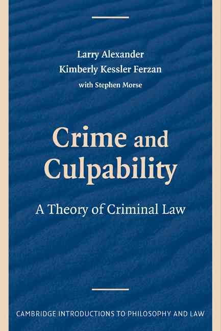 Produktbild: Crime and Culpability