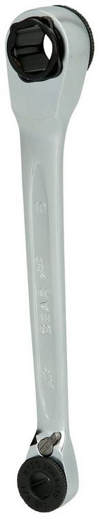 Produktbild: KS Tools 503.4678 Mini-Bit-Umschalt-Ratschenringschl&uuml;ssel 124.50mm