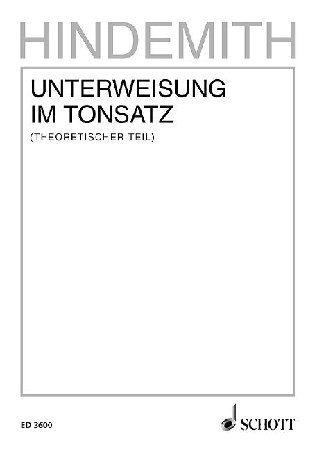 Produktbild: Unterweisung im Tonsatz