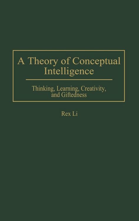 Produktbild: A Theory of Conceptual Intelligence