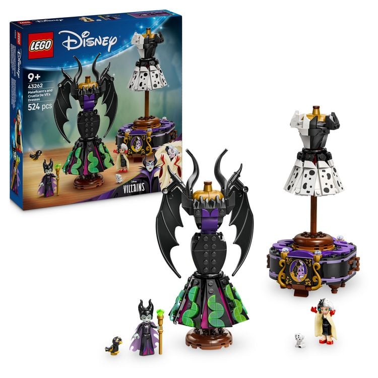 Bild vom Artikel LEGO ǀ Disney Bösewichte Die Kleider von Malefiz und Cruella De Vil 43262 vom Autor 