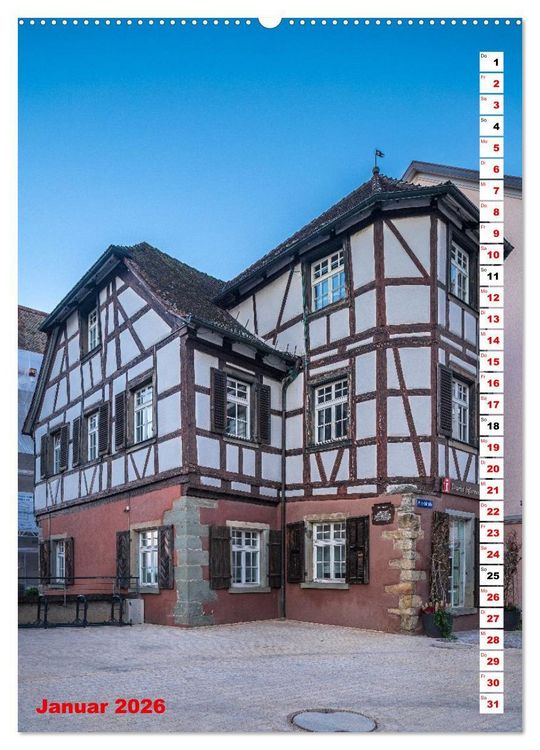 Produktbild: Markdorf - Kleinstadt im Bodenseekreis (hochwertiger Premium Wandkalender 2026 DIN A2 hoch), Kunstdruck in Hochglanz