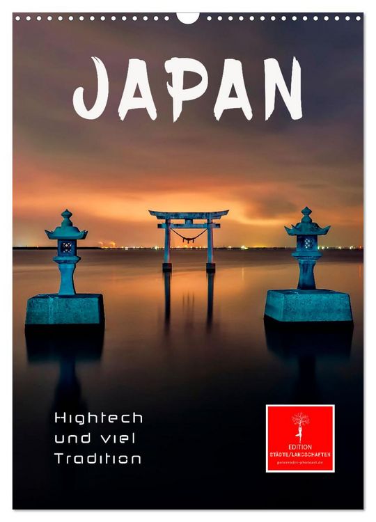 Produktbild: Japan - Hightech und viel Tradition (Wandkalender 2026 DIN A3 hoch), CALVENDO Monatskalender