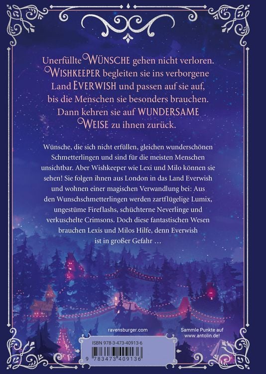 Produktbild: Wishkeeper, Band 1 - Das Land der verborgenen W&uuml;nsche