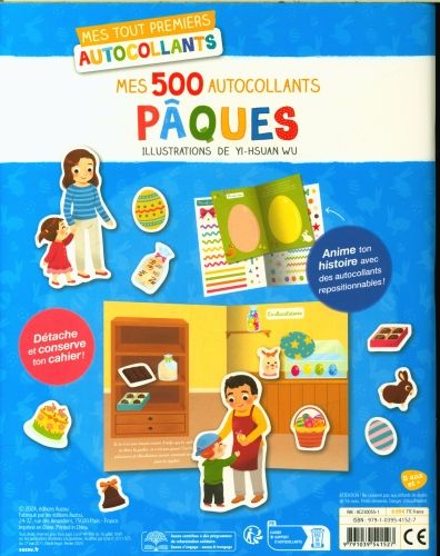 Produktbild: P&acirc;ques : mes 500 autocollants