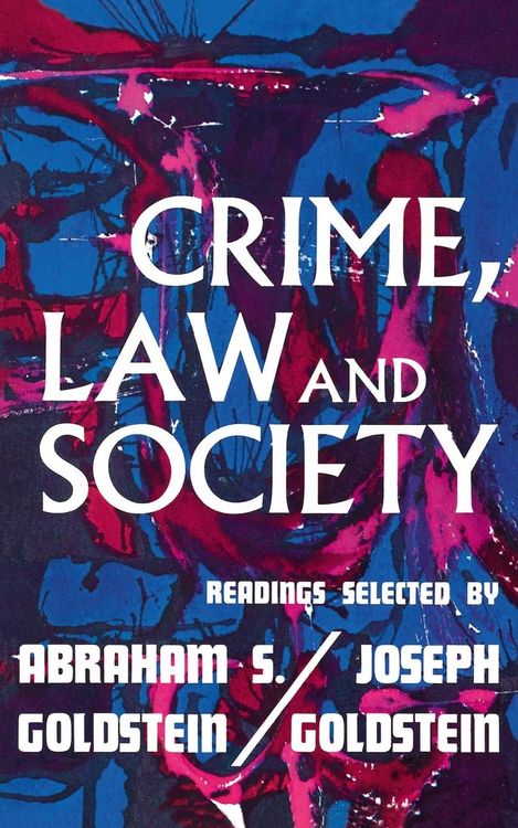 Produktbild: Crime, Law, and Society