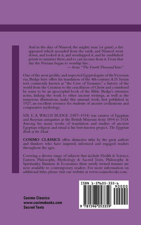 Produktbild: The Book of the Cave of Treasures