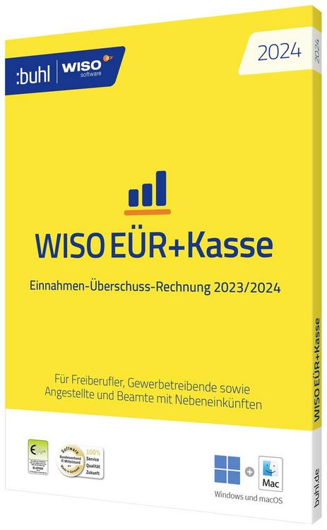 Produktbild: WISO E&Uuml;R+Kasse 2024