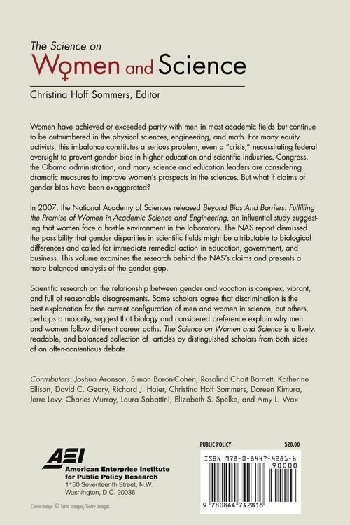 Produktbild: The Science on Women and Science