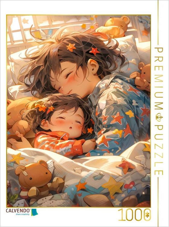 Produktbild: CALVENDO Puzzle Manga Kinder | 1000 Teile Lege-Gr&ouml;&szlig;e 64x48cm Foto-Puzzle f&uuml;r gl&uuml;ckliche Stunden