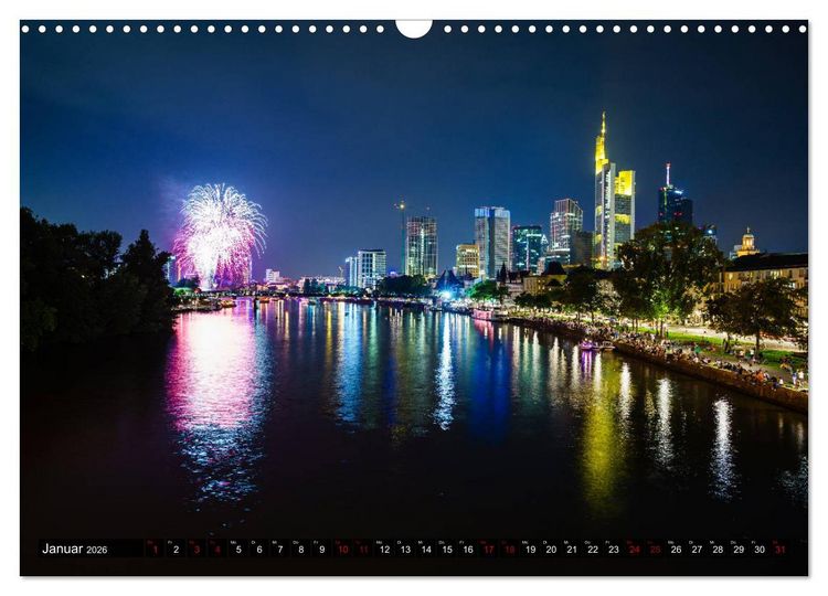 Produktbild: Main Frankfurt (Wandkalender 2026 DIN A3 quer), CALVENDO Monatskalender