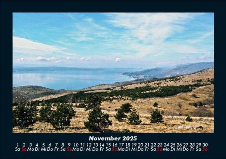 Produktbild: Naturlandschaften 2025 Fotokalender DIN A5