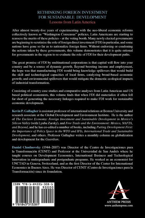 Produktbild: Rethinking Foreign Investment for Sustainable Development