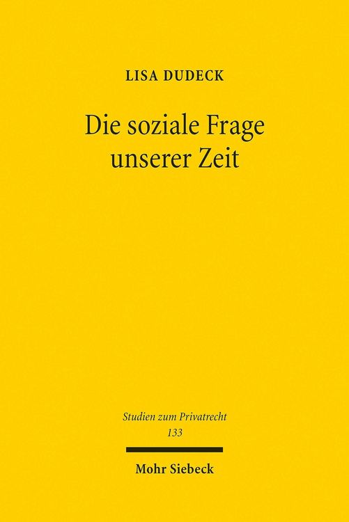 Produktbild: Die soziale Frage unserer Zeit