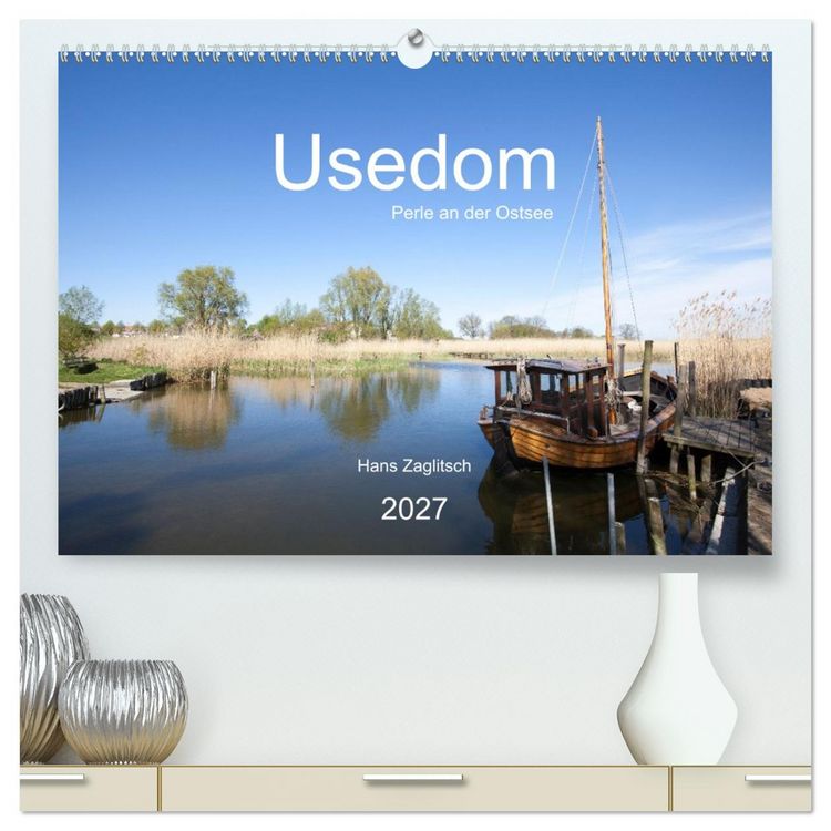 Produktbild: Usedom - Perle an der Ostsee (hochwertiger Premium Wandkalender 2027 DIN A2 quer), Kunstdruck in Hochglanz