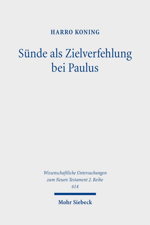 Produktbild: S&uuml;nde als Zielverfehlung bei Paulus