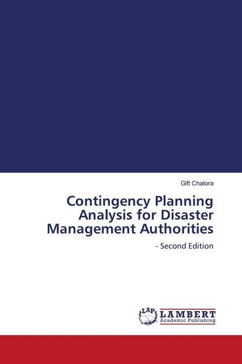 Produktbild: Contingency Planning Analysis for Disaster Management Authorities