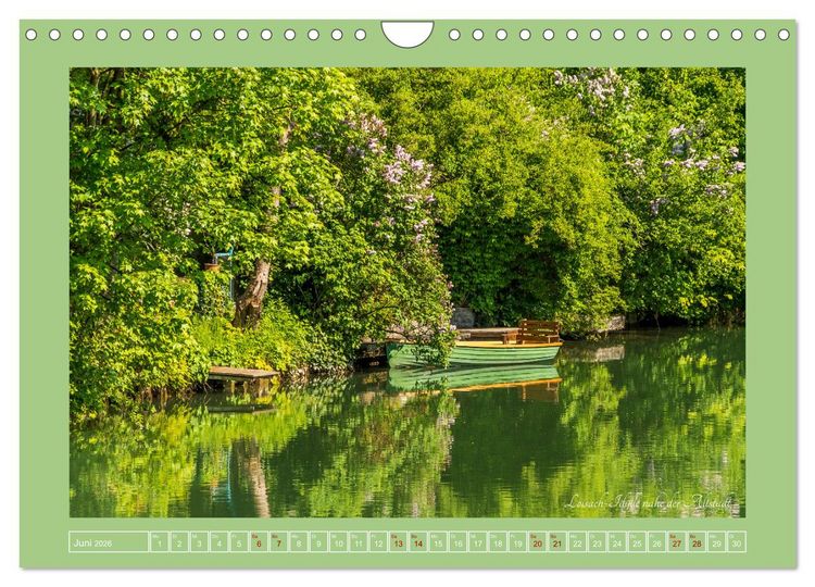 Produktbild: Fl&ouml;&szlig;erstadt Wolfratshausen (Wandkalender 2026 DIN A4 quer), CALVENDO Monatskalender
