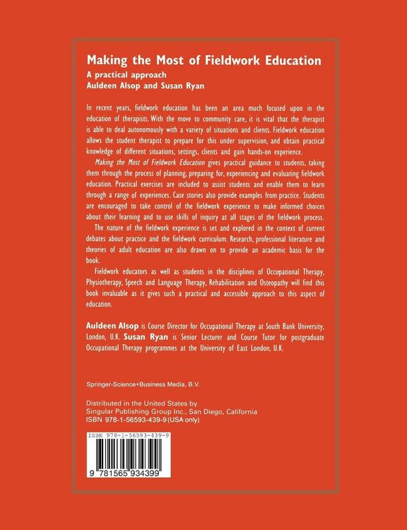 Produktbild: Making the Most of Fieldwork Education