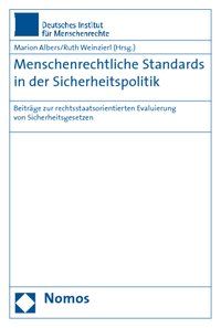 Produktbild: Menschenrechtliche Standards in der Sicherheitspolitik