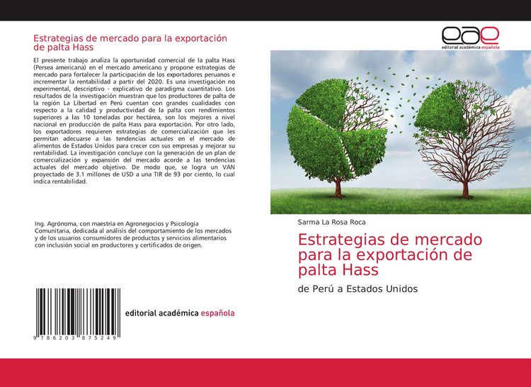 Produktbild: Estrategias de mercado para la exportaci&oacute;n de palta Hass
