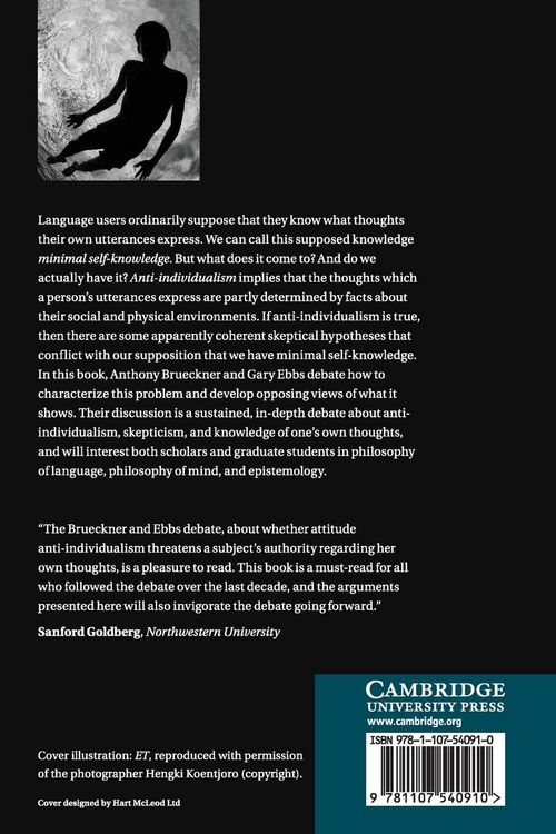 Produktbild: Debating Self-Knowledge