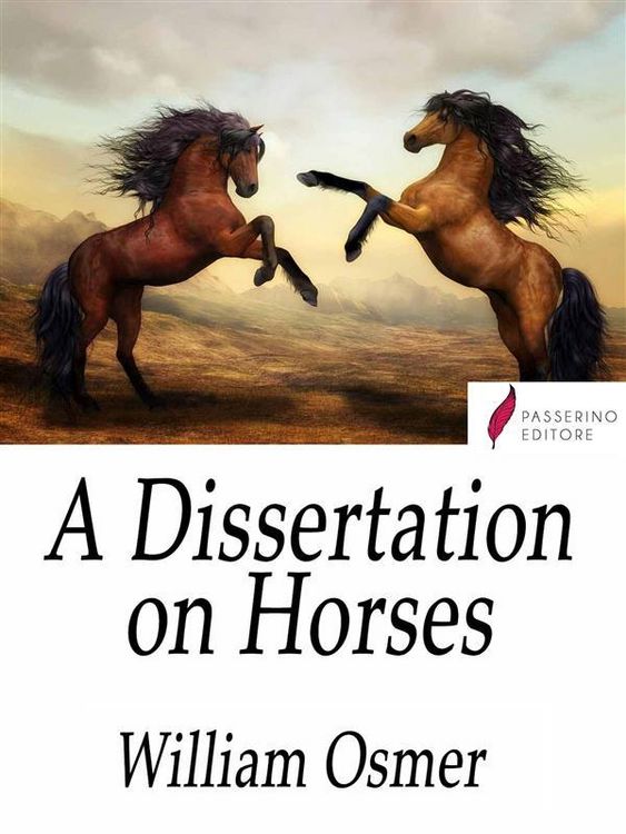 Produktbild: A Dissertation on Horses