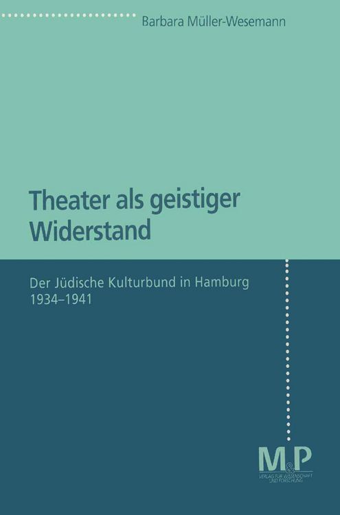 Produktbild: Theater als geistiger Widerstand