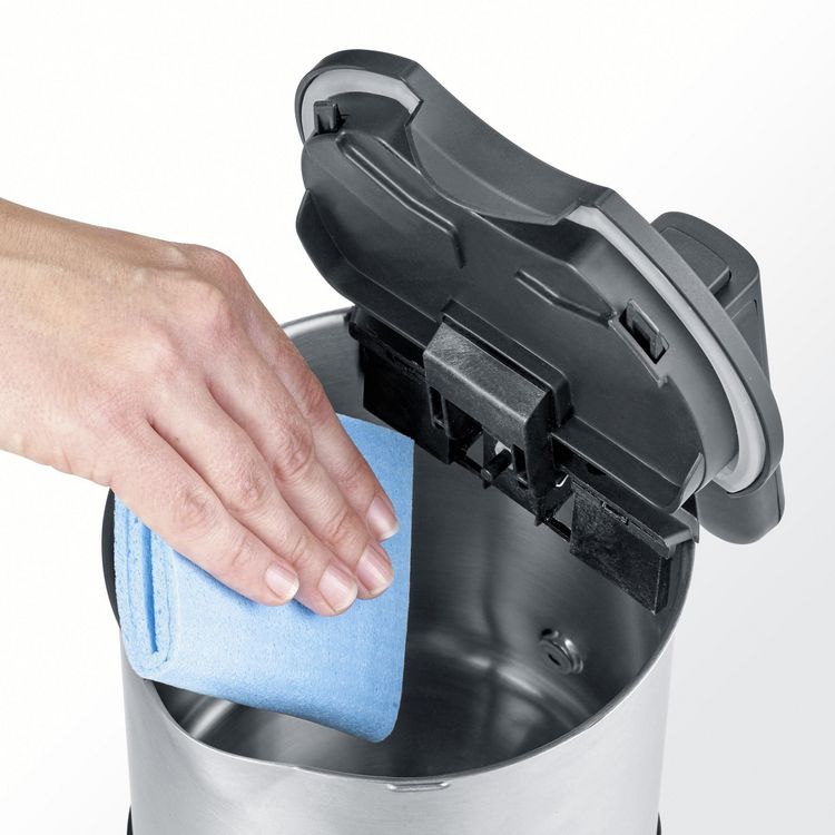 Produktbild: Severin 3409 Wasserkocher schnurlos Edelstahl (geb&uuml;rstet) Fassungsverm&ouml;gen: 1.7 l
