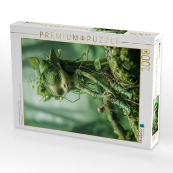 Produktbild: CALVENDO Puzzle Im Elfenlicht erwacht der Zauber des Waldes | 1000 Teile Lege-Gr&ouml;&szlig;e 64x48cm Foto-Puzzle f&uuml;r gl&uuml;ckliche Stunden