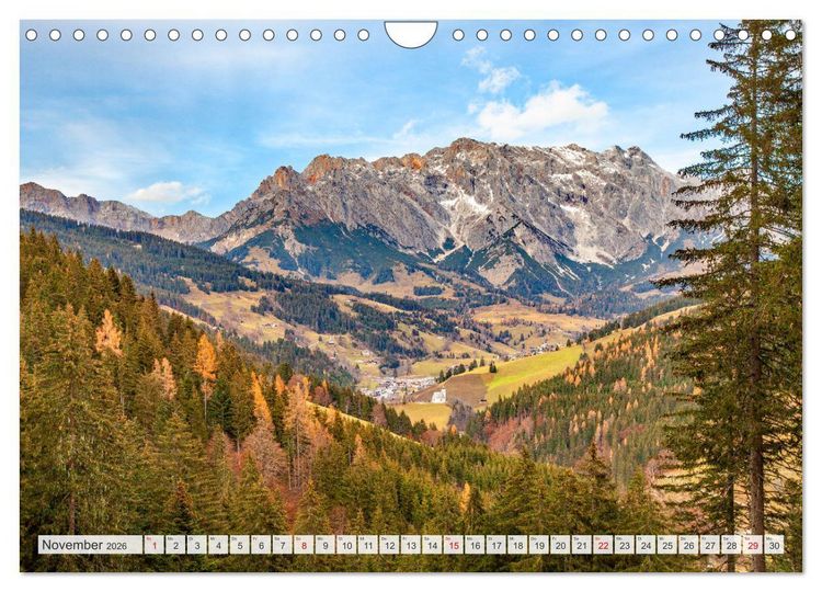 Produktbild: Sch&ouml;ne Gr&uuml;&szlig;e aus Dienten (Wandkalender 2026 DIN A4 quer), CALVENDO Monatskalender