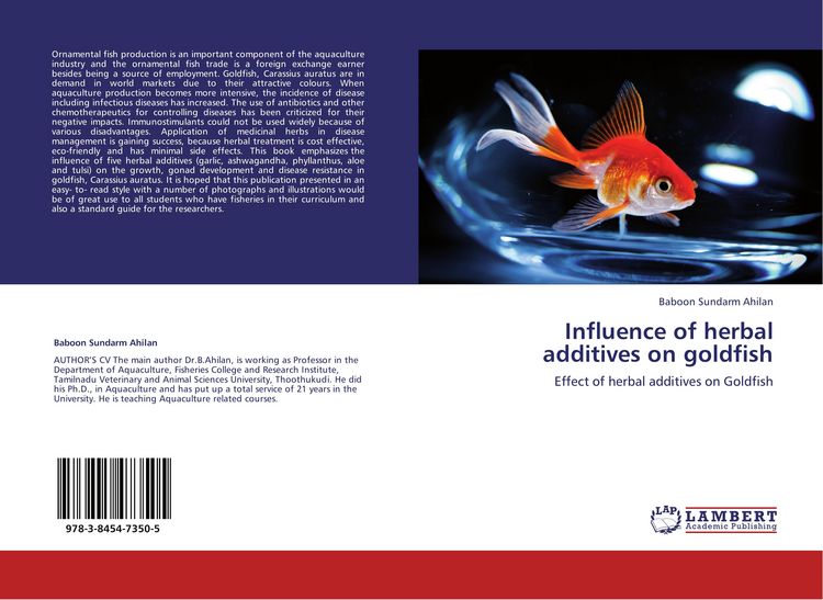 Produktbild: Influence of herbal additives on goldfish
